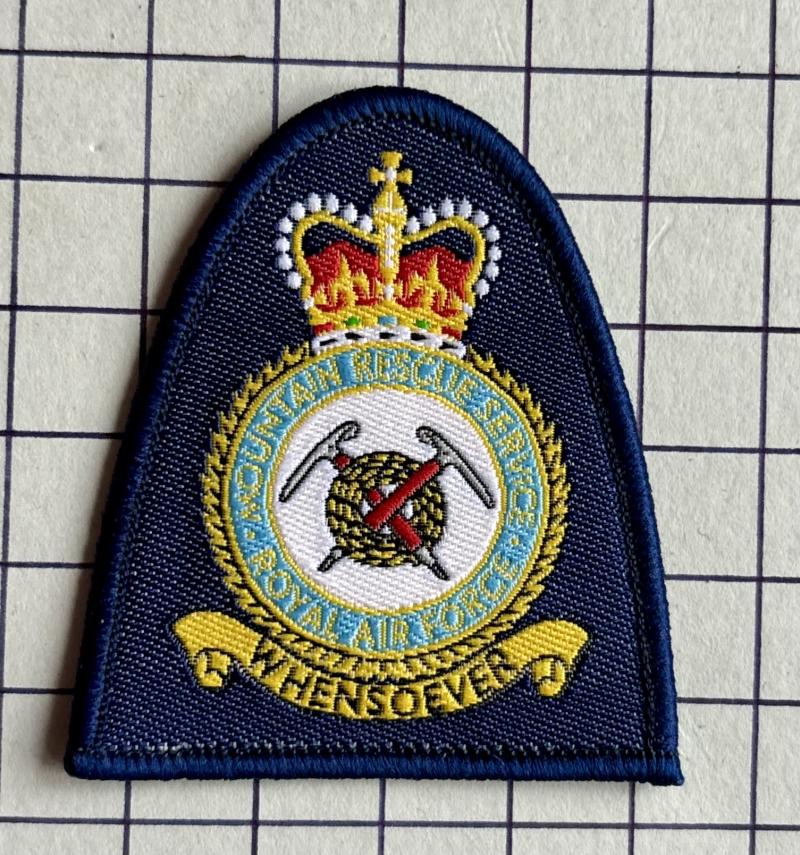 Modern Royal Air Force (RAF) Small Mountain Rescue Arm Badge