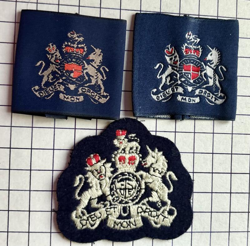 Royal Air Force (RAF) Warrant Officer (WO) Rank Slide Slip-On Badges & Arm Patch