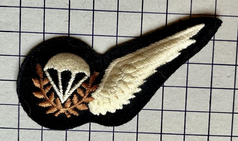 Cold War Era Parachute Jump Instructor (PJI) Royal Air Force (RAF) Brevet Half-Wing Badge