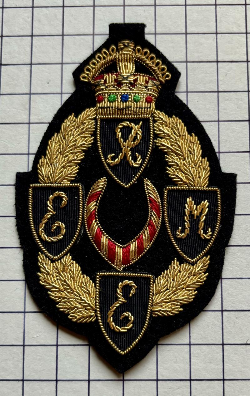 Blazer Badge Modern Royal Electrical Mechanical Engineers (REME) Pre 1947 Version of Cap Badge