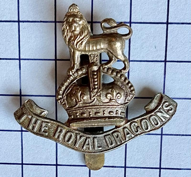 The Royal Dragoons (1st Dragoons) Bi-Metal Other Ranks Cap Badge