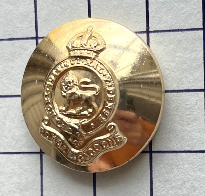 The Royal Dragoons (1st Dragoons) Large KC Anodised Aluminium Button Gaunt