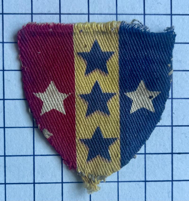 cWW2 Royal Electrical Mechanical Engineers (REME) Southern Command Printed Formation Sign Patch