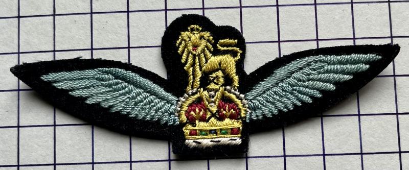 cWW2 1st Glider Pilot Regiment (GPR) Wings Army Pilot's Flying Badge Small